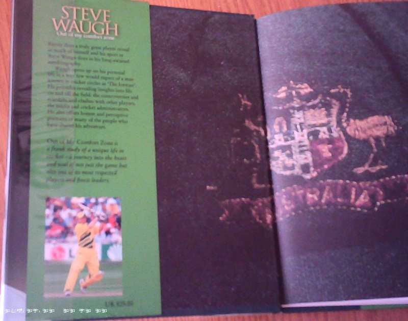 Steve Waugh Out of my comfort Zone