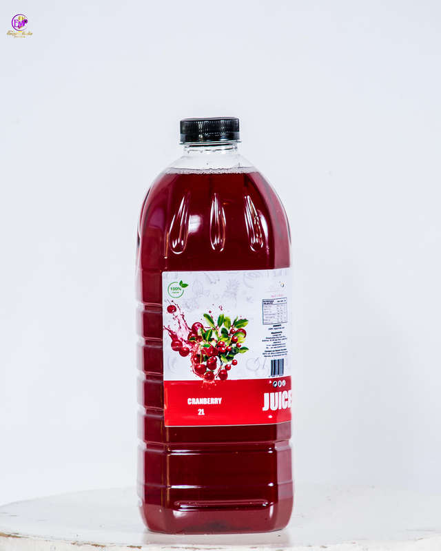 DREAM FRUIT JUICE 100% CRANBERRY 1 X 2L
