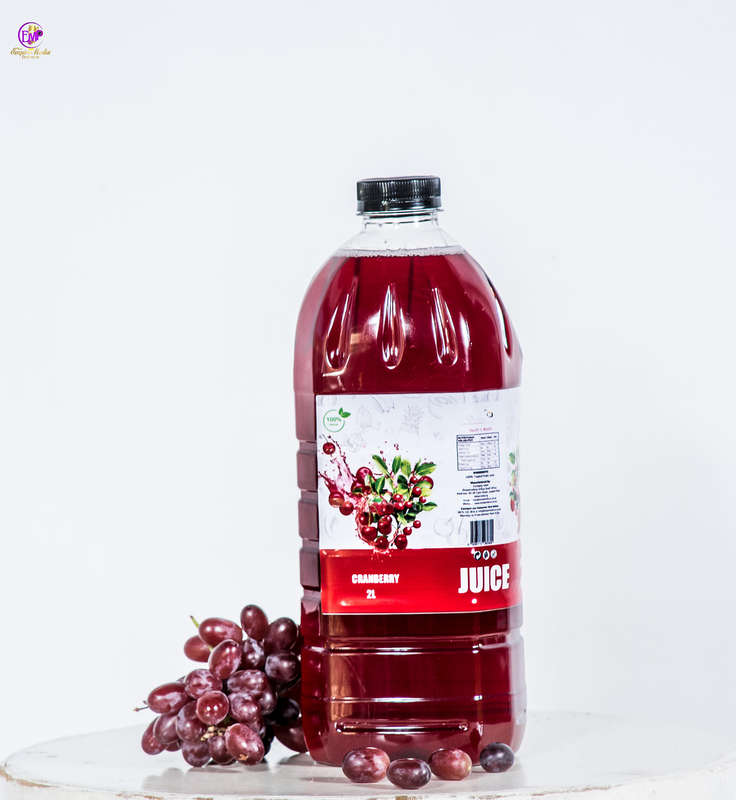 DREAM FRUIT JUICE 100% CRANBERRY 1 X 2L