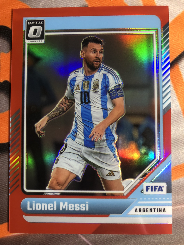 Lionel Messi NUMBERED out of 299 Near Mint Soccer trading card