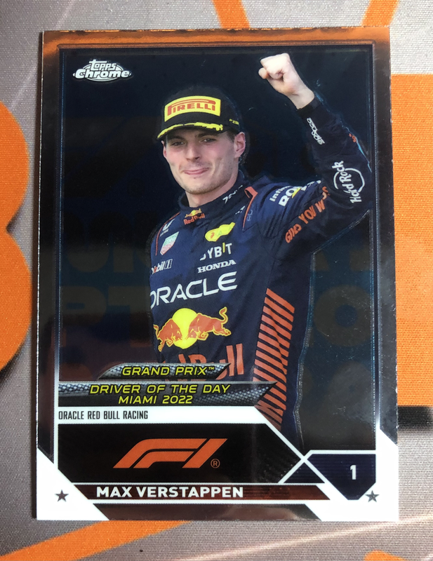 Max Verstappen RARE Formula One 2023 F1 trading card