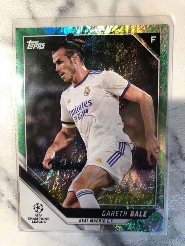 Gareth Bale Topps Jade edition 2022 soccer trading card
