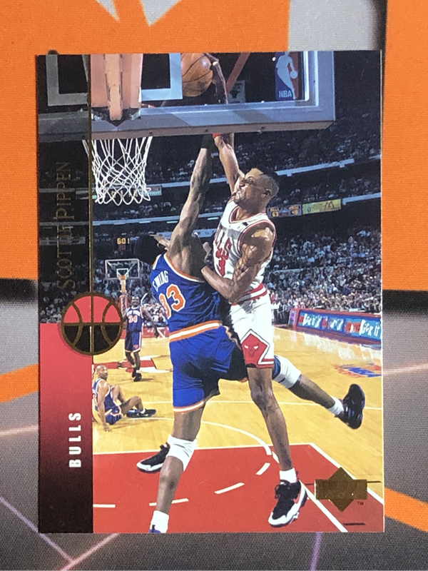 Scottie Pippen Upper Deck 1994 NBA Basketball trading card