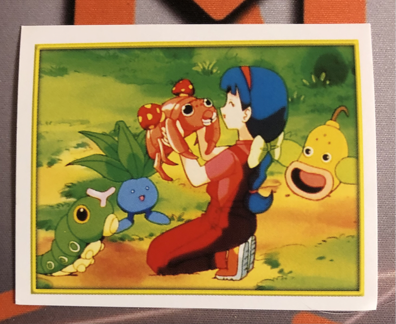 RARE Pokemon Topps Merlin 2000 sticker  Near mint unstuck condition