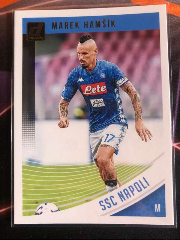 Marek Hamsik RARE 2018 Donruss Soccer trading card