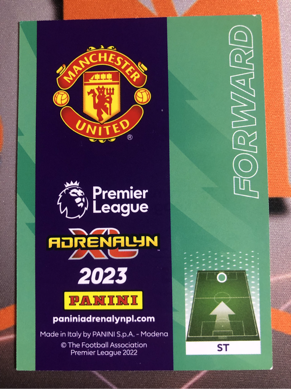 Cristiano Ronaldo 2023 EPL Adrenalyne Soccer trading card