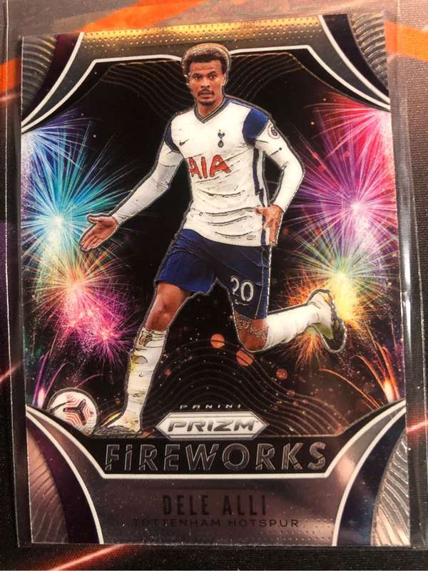 Dele Ali Prizm fireworks 2020 Soccer trading card