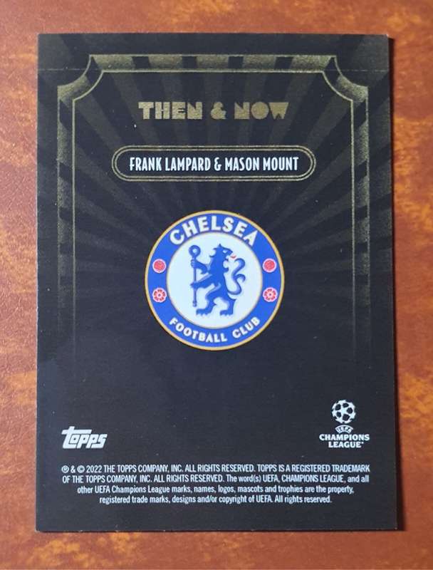 Frank Lampard & Mason DECO Then & Now card