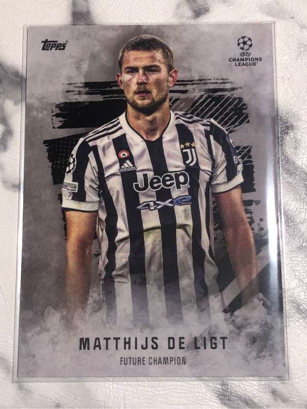 Matthijs De Ligt Topps 2022 Soccer Trading card