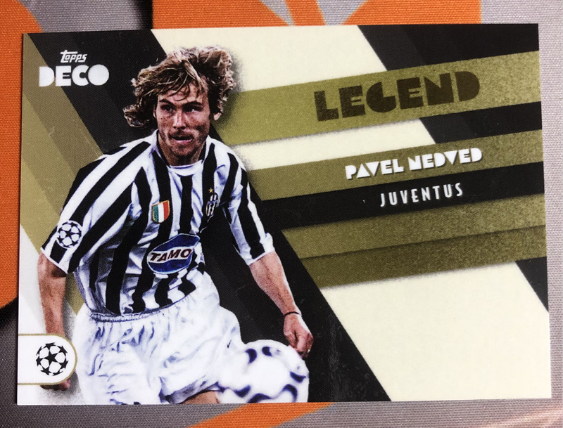 Pavel Nedved LEGEND Topps Deco 2022 soccer trading card