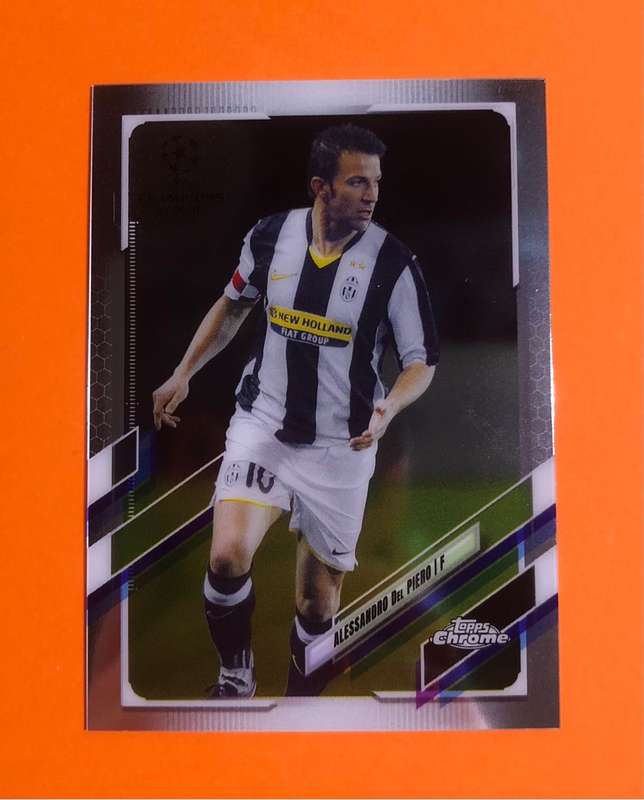 Alessandro Del Piero RARE Topps Steve Aoki LIMITED edition 2021 Soccer trading card