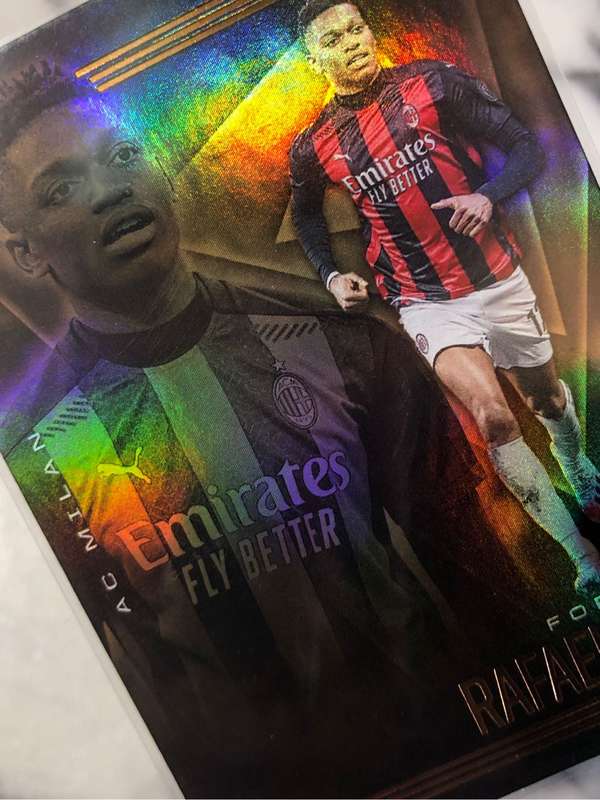 Rafael Leao Chronicles ILLUSIONS 2020 soccer trading card
