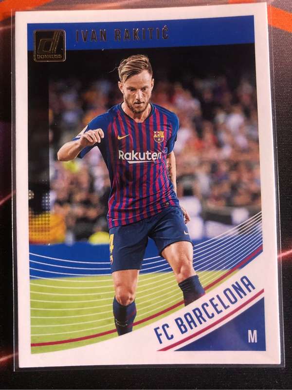 Ivan Rakatic RARE 2018 Donruss Soccer trading card