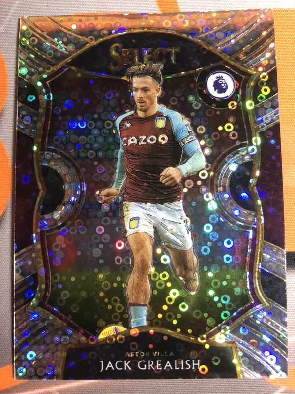 Jack Grealish RARE Speckle 2020 select soccer trading card