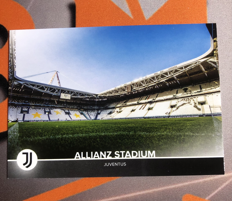 Allianz stadium Topps 2021 soccer trading card