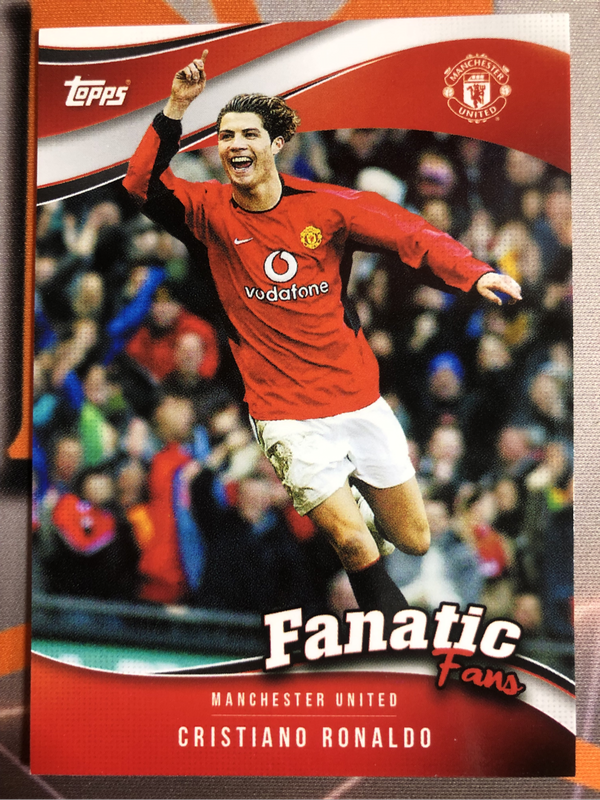 Cristiano Ronaldo NEW Topps 2025 Man United Soccer trading card