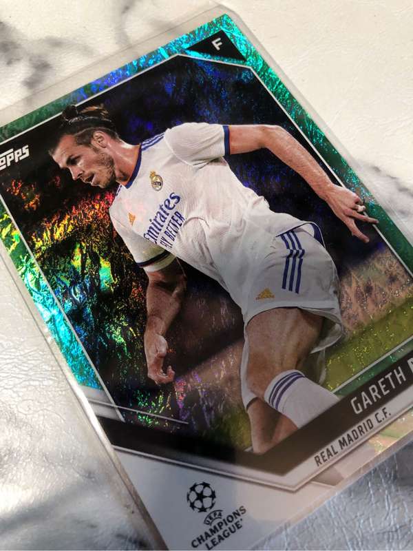 Gareth Bale Topps Jade edition 2022 soccer trading card