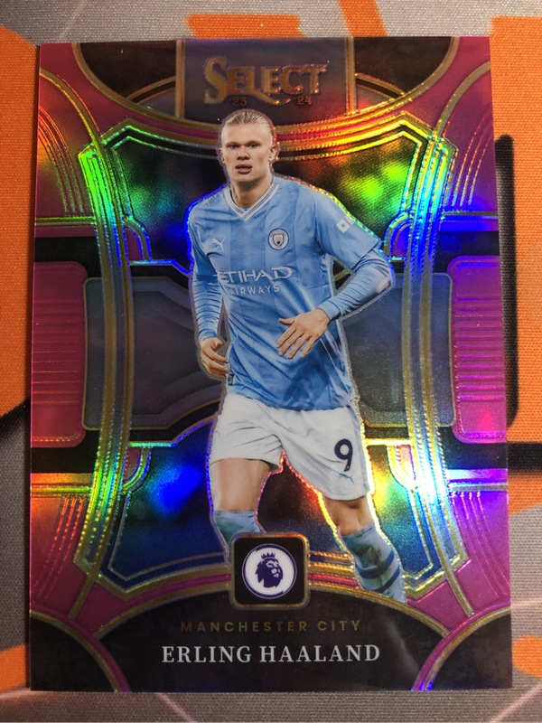 Erling Haaland NUMBERED out of 99 SELECT 2023 Soccer trading card