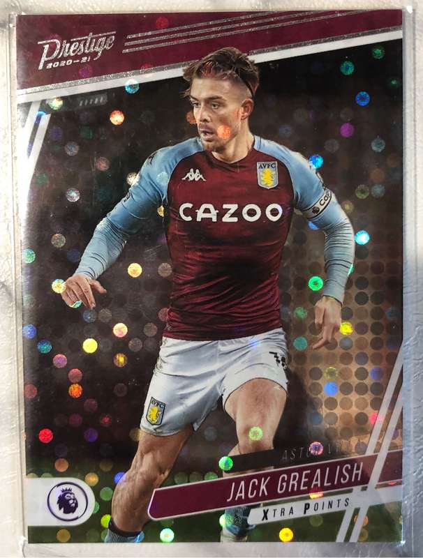 Jack Grealish H2 EXCLUSIVE Chronicles circles PRESTIGE 2020 soccer trading card