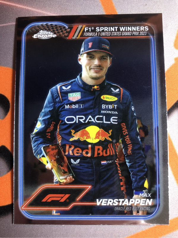 Max Verstappen RARE Formula One 2024 F1 trading card