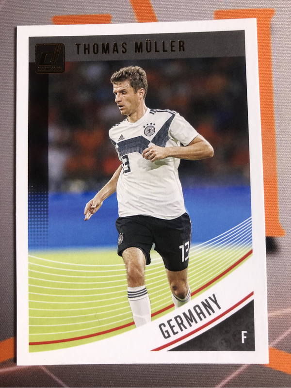 Thomas Muller Very RARE 2018 Donruss soccer trading card