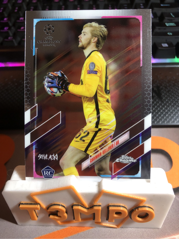 Kelleher ROOKIE Topps chrome LIMITED edition soccer trading card