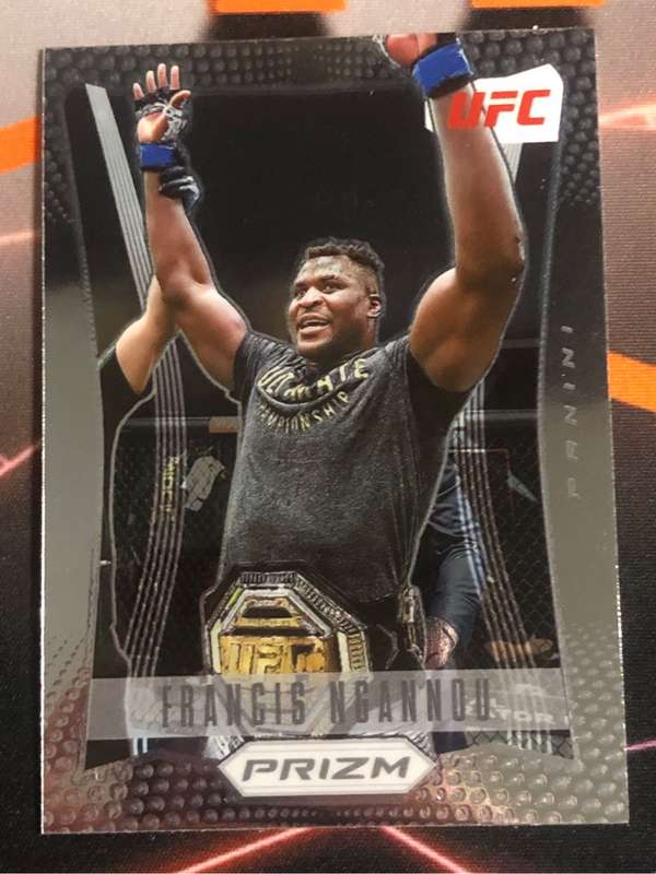 Francis Ngannou BUNDLE of 2 UFC trading cards