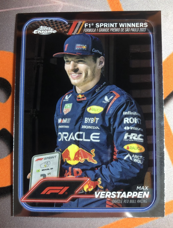 Max Verstappen RARE Formula One 2024 F1 trading card