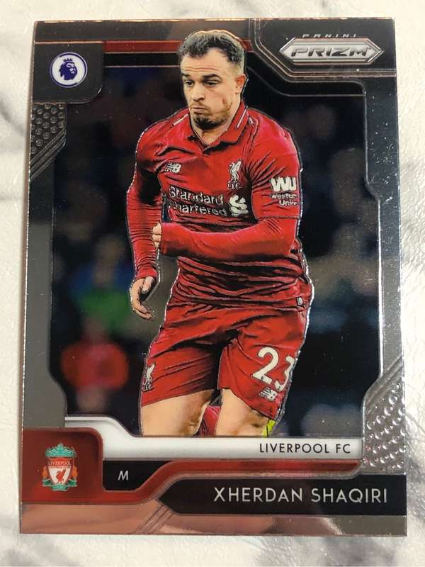 Xherdan Shaqiri RARE EPL 2019 Prizm Soccer trading card