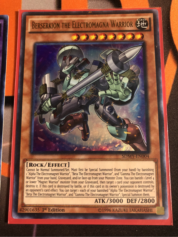 ULTRA RARE Magna Warrior BUNDLE of 3 Yugioh trading cards