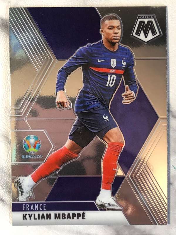 Kylian Mbappe FRANCE RARE 2020 Mosaic Soccer trading card