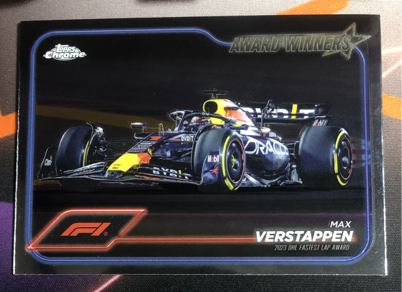 Max Verstappen RARE Formula One 2024 F1 trading card