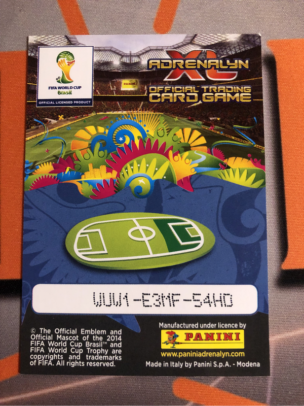 Lionel Messi Top Master  2014 XL Adrenalyne RARE World cup soccer trading card