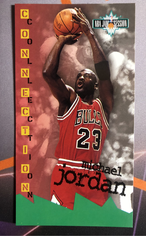 Michael Jordan NBA 1995 VINTAGE Basketball trading card