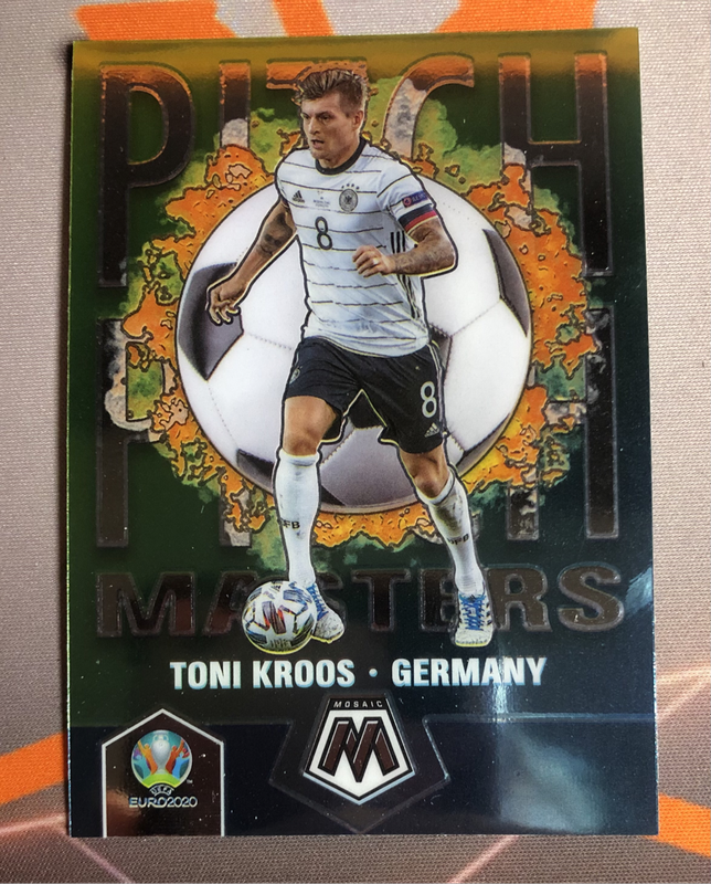 Tony Kroos Pitch master Mosaic Euros 2021 soccer trading card