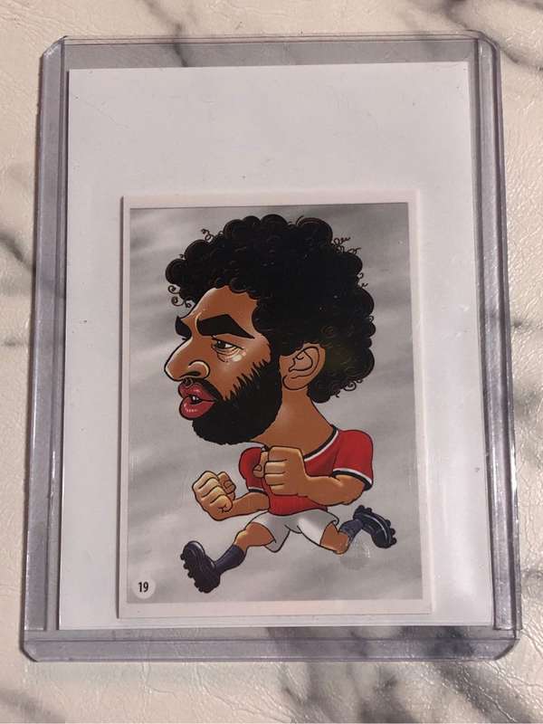 Salah SUPER Rare 2018 Russia World cup Zabibuskas sticker
