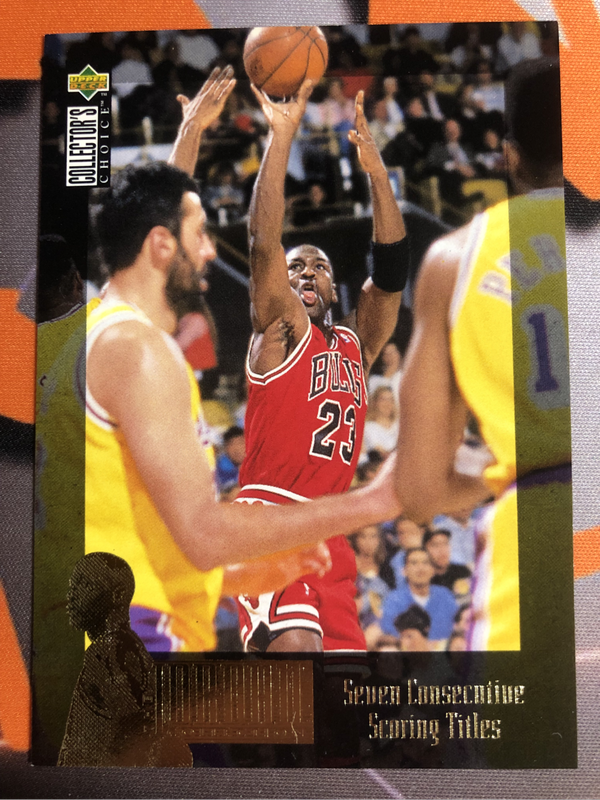 Michael Jordan 1995 Upper Deck NBA Basketball trading card