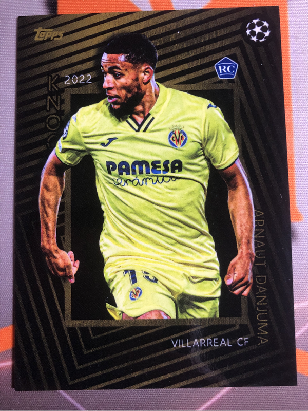 Danjuma ROOKIE Topps knockout 2022 soccer trading card