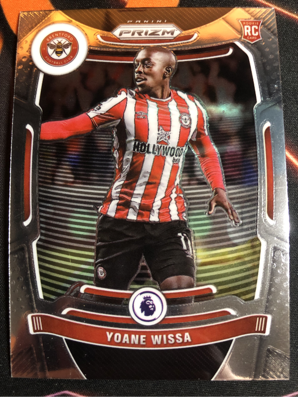 Yoane Wissa ROOKIE Prizm 2022 Soccer trading card