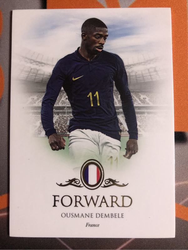 Ousmane Dembele FUTERA High end soccer trading card