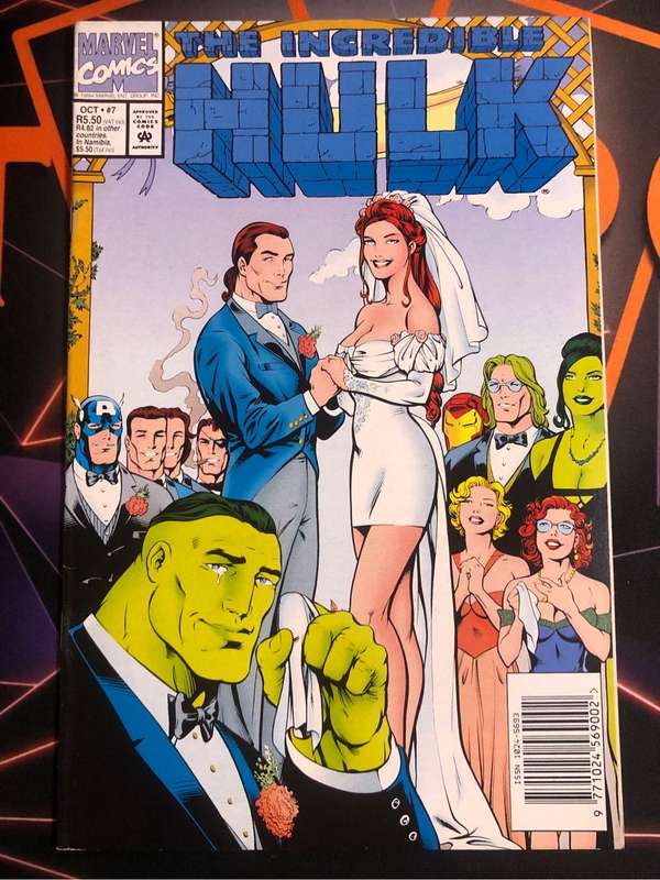 1994 The Incredible HULK #7 MARVEL Comic book