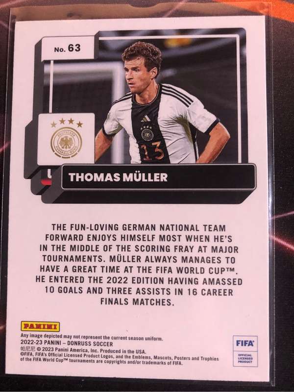 Thomas Müller BUNDLE of 2 soccer trading cards