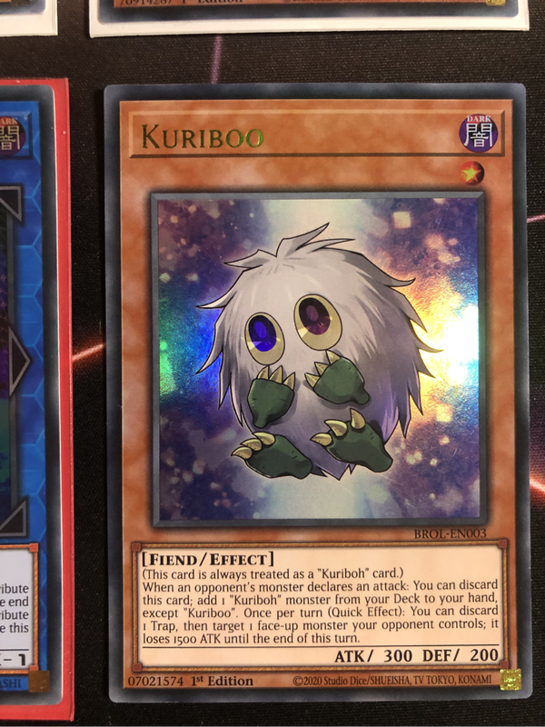 RARE Kuriboh Bundle of 6 Yugioh trading cards