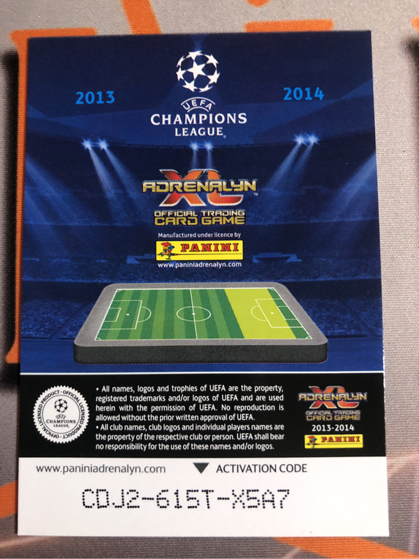 Cristiano Ronaldo STAR PLAYER  2013 XL Adrenalyne RARE soccer trading card