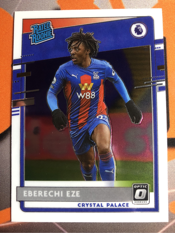 Eberechi Eze OPTIC Rated ROOKIE 2020 Soccer trading card