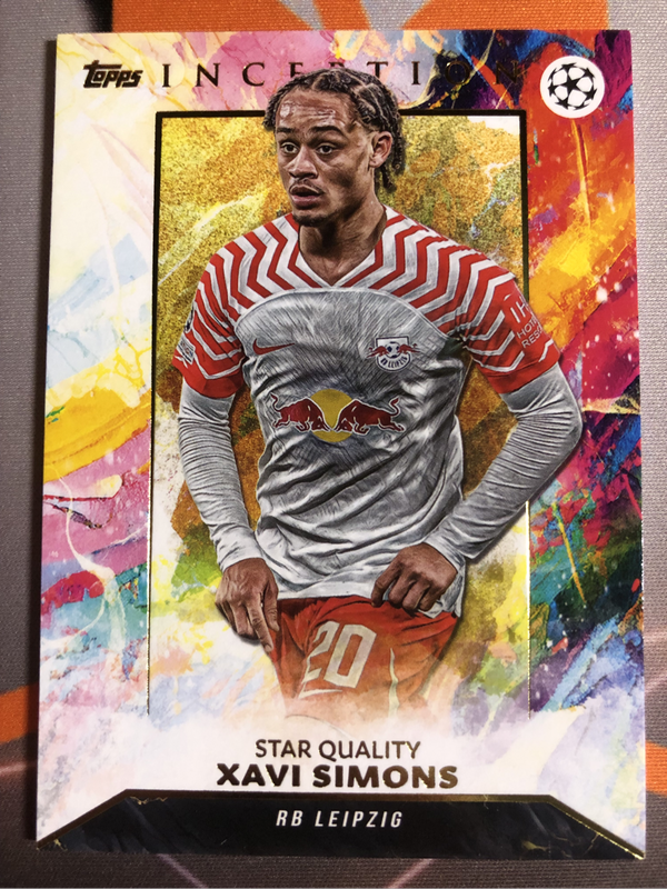 Xavi Simmons Topps INCEPTION Soccer trading card