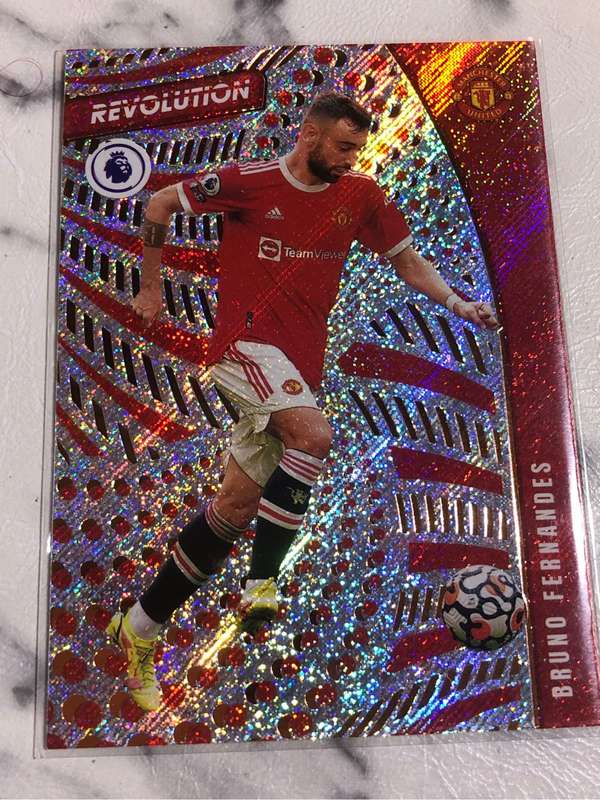 Bruno Fernandes REVOLUTION 2021 Soccer trading card