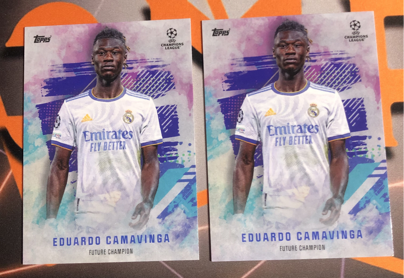 Camavinga Topps 2022 soccer trading card
