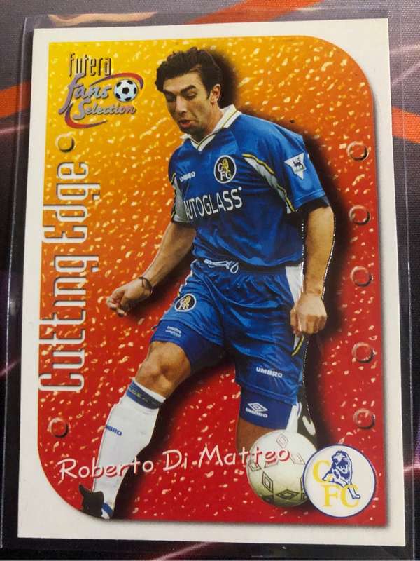 Roberto Di Matteo 1999 FUTERA Soccer trading card