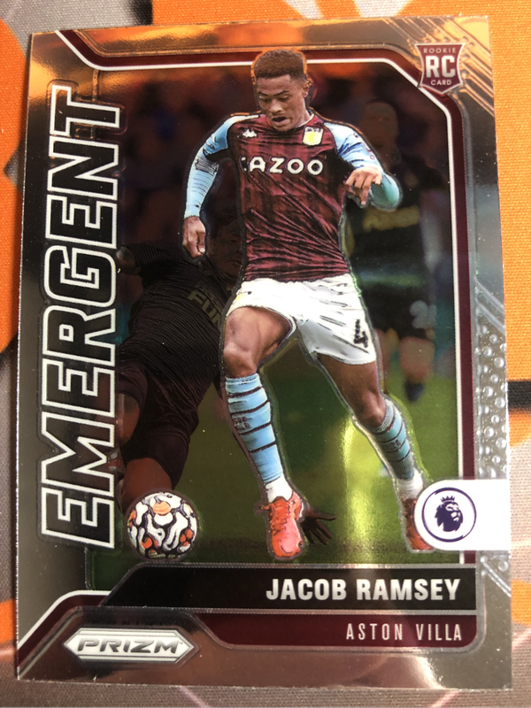 Jacob Ramsey ROOKIE Insert Prizm Soccer trading card